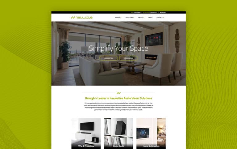 neuwve home page